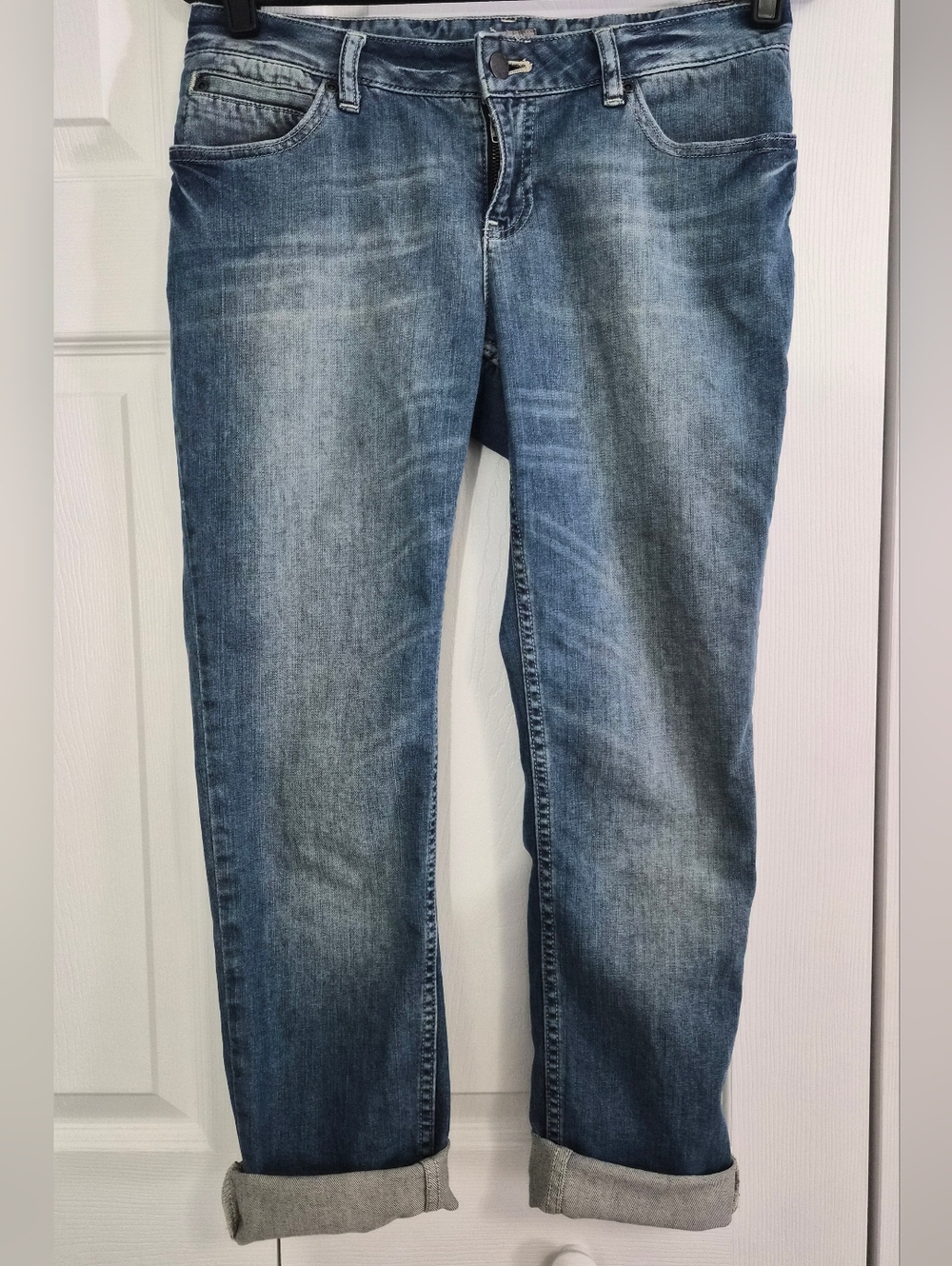 J. Jill Skinny Jeans Medium Wash Stretch Denim Petite 8